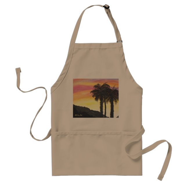 Apron "Desert Dream" by All Joy Art (Front)