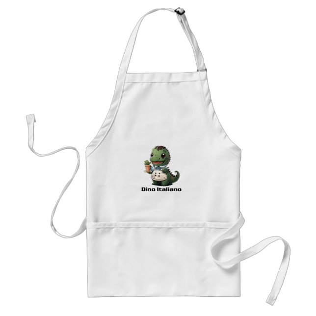 Apron - Dinosaur cook (Front)