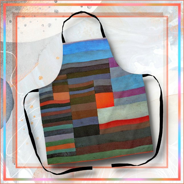 APRON - "Fire in the Evening" - Paul Klee (Creator Uploaded)