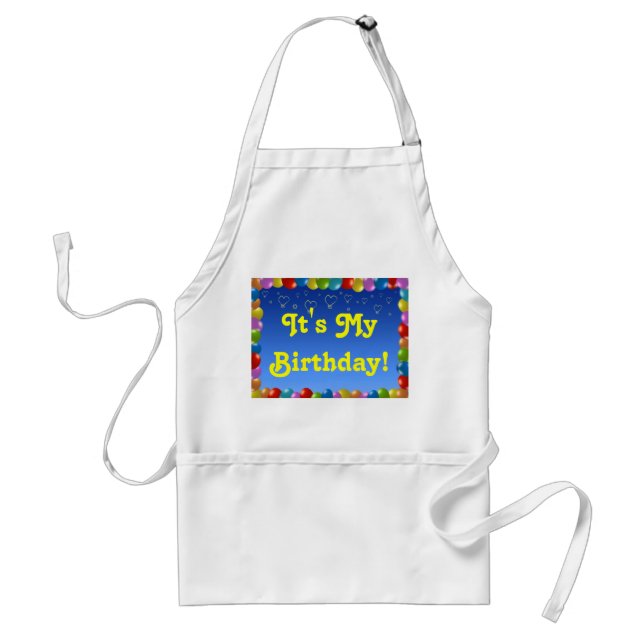 Apron It's My Birthday (Front)