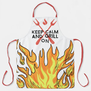 Apron Keep Calm And Grill On