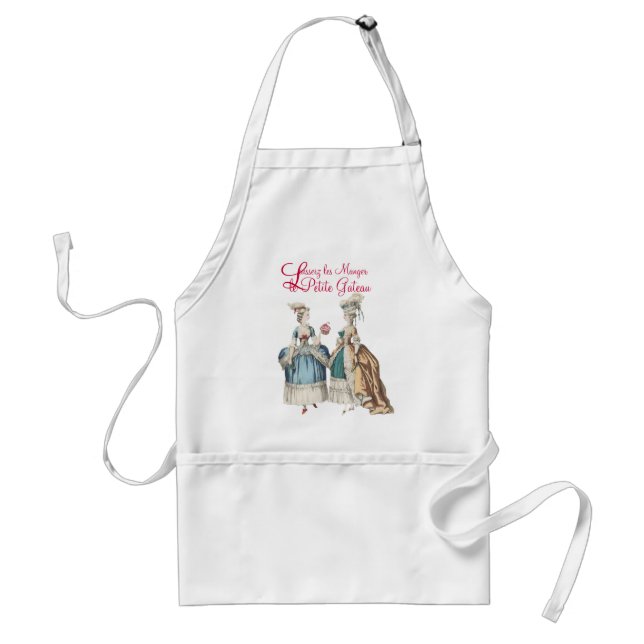 Apron Let Them Eat Cupcakes - Customized (Front)