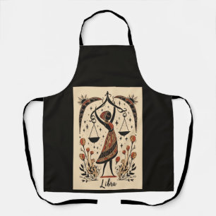 Apron Libra Celestial Zodiac Art