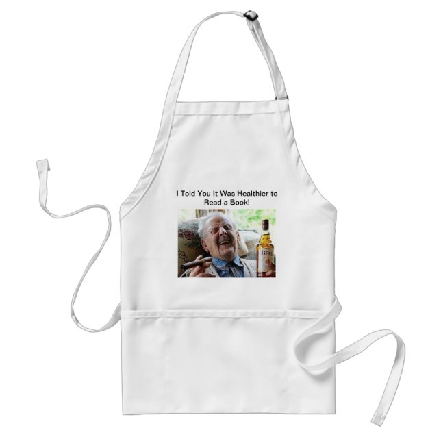 apron men's women's bookstore (Front)