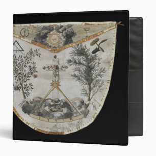 Apron of a Master of the Order of the Rose-Croix Binder