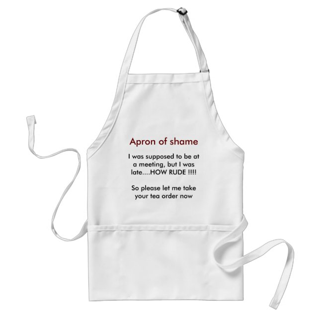 Apron of shame (Front)