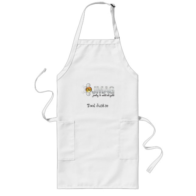 Apron, OMAG logo & Tool Junkie Long Apron (Front)