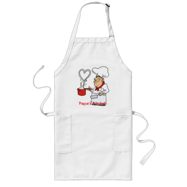 Apron--Papa's Kitchen Long Apron (Front)