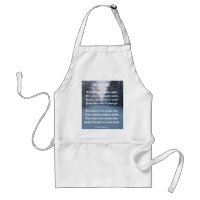 Apron Poem Snow Journey By Ladee Basset
