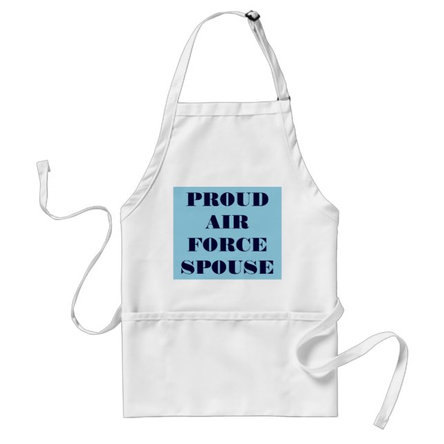Apron Proud Air Force Spouse (Front)