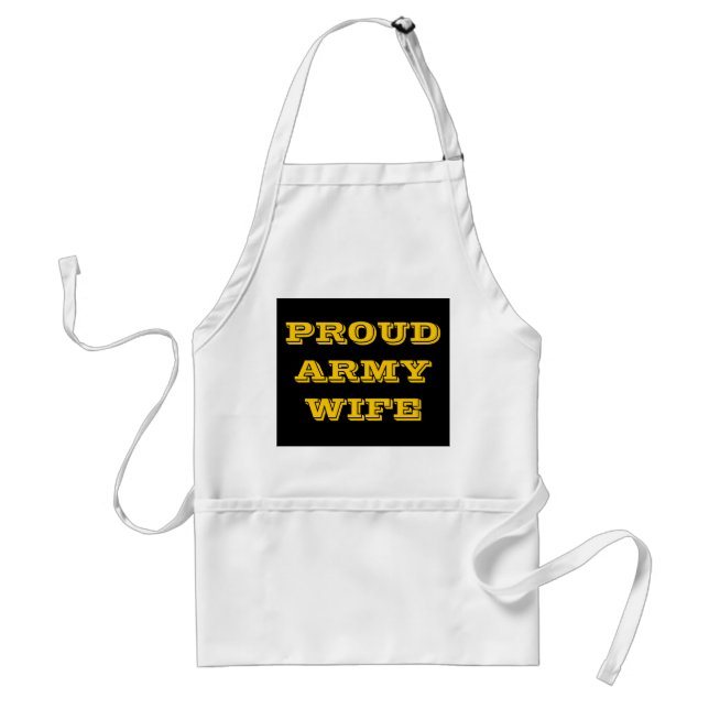 Apron Proud Army Wife (Front)