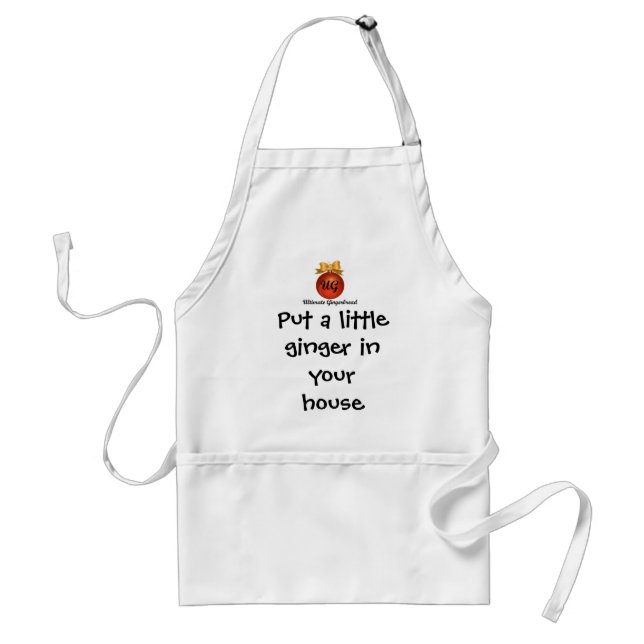 Apron - Put a little ginger in your house (Front)