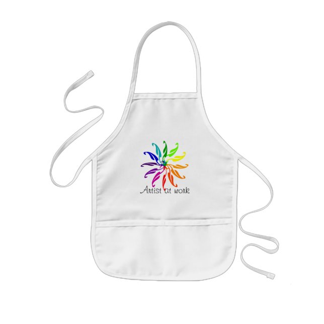 Apron - Stylized Colour  Wheel (Front)