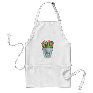 Apron Teacher Gift | Mother's Day | Thanks Tulips