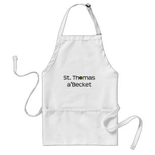 apron: text name with rose window standard apron