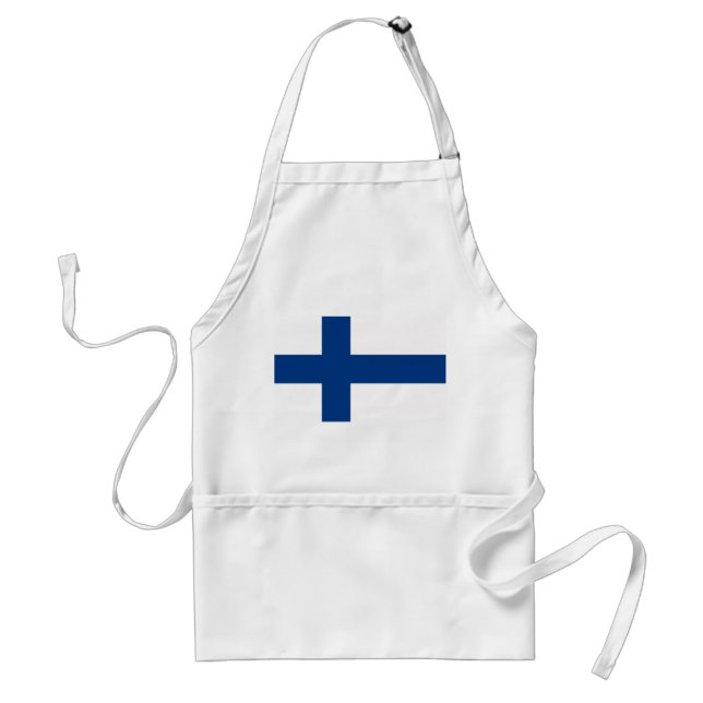 Apron with Flag of Finland (Front)