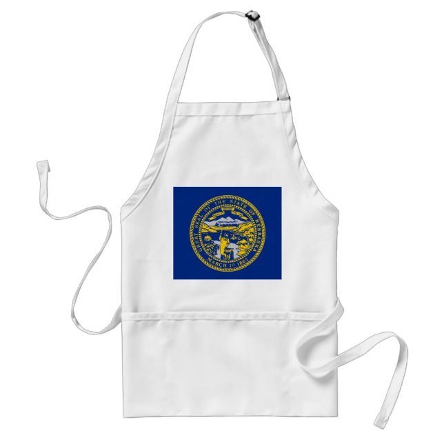 Apron with Flag of Nebraska, U.S.A. (Front)