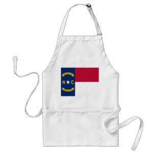 Apron with Flag of North Carolina, U.S.A.