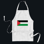 Apron with Flag of Palestine<br><div class="desc">Add a flavorful touch of Palestinian pride to your kitchen with our exclusive apron featuring the flag of Palestine! Crafted with meticulous attention to detail, this apron is more than just a cooking accessory; it’s a celebration of Palestinian heritage and cultural pride. The vibrant design prominently displays the iconic Palestinian...</div>