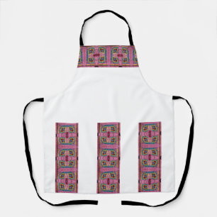 apron with grand embroidery