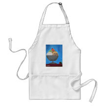 Apron with "Ice Cream" by ALarsenArtist