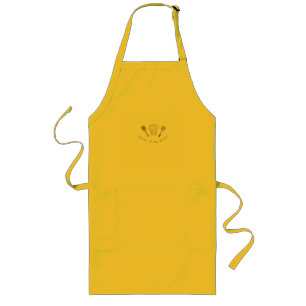 Apron with Printed Caption