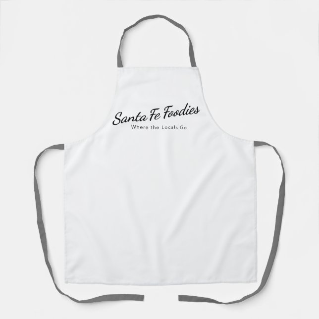 Apron with Santa Fe Foodies Logo (Front)