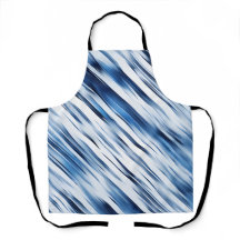 Apron with Stripped Lines 