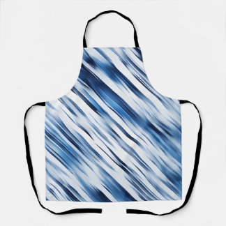 Apron with Stripped Lines 