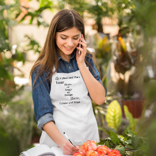 Apron Your Design or Photo Upload