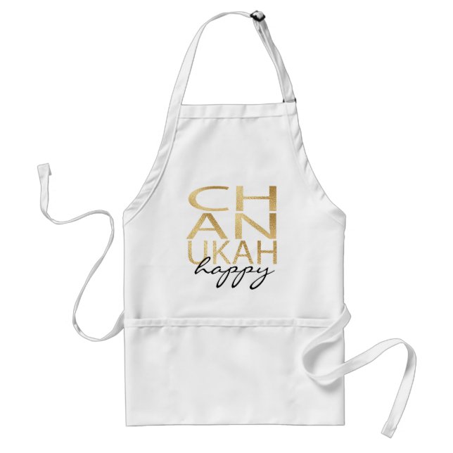 Aprons Chanukah Happy (Front)