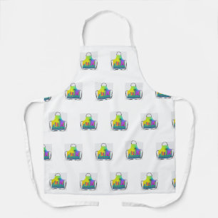 Aprons Repeat Apron White Straps