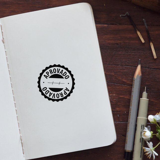 Aprovado, Portuguese Rubber Stamp (Creator Uploaded)