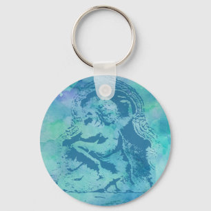 Apsara - Blue Keychain