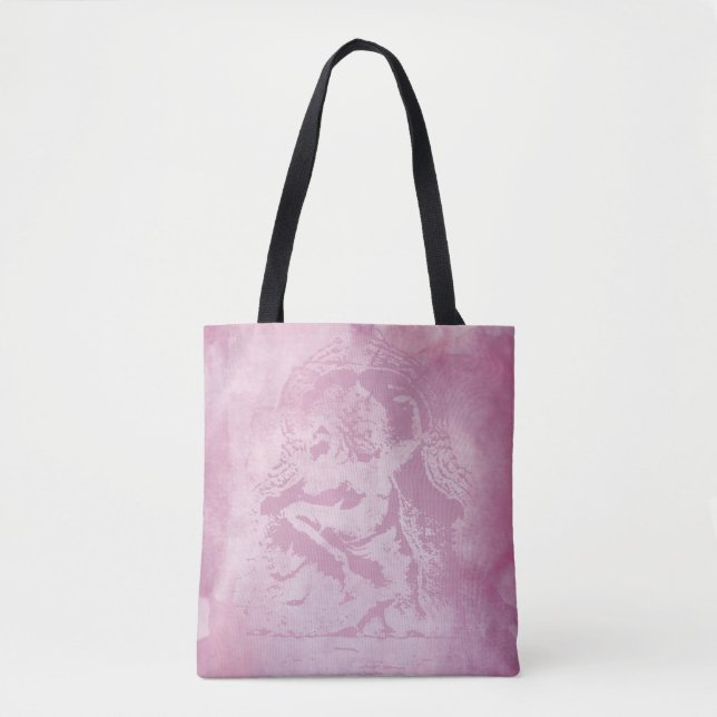Apsara Pink Tote Bag (Front)