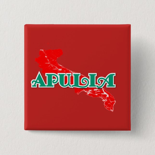Apulia 2 Inch Square Button (Front)