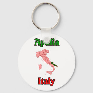 Apulia Italy Keychain
