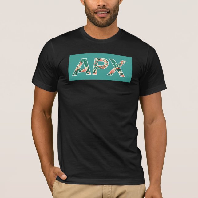 APX OBEY Inspired T shirt Teal (Front)