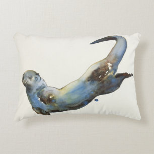 Aqua 2014 decorative pillow