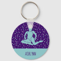 Aqua and Purple Synchronized Swimming Personalized