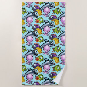 Aqua Babies Beach Towel