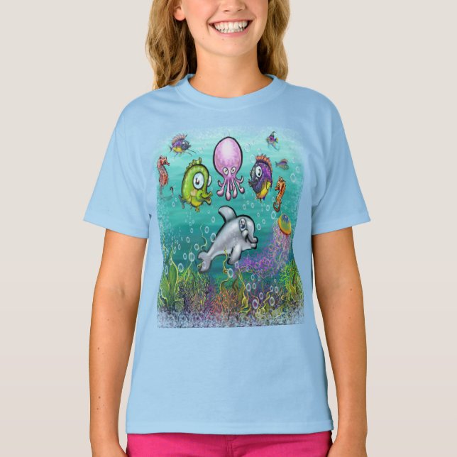 Aqua Babies T-Shirt (Front)