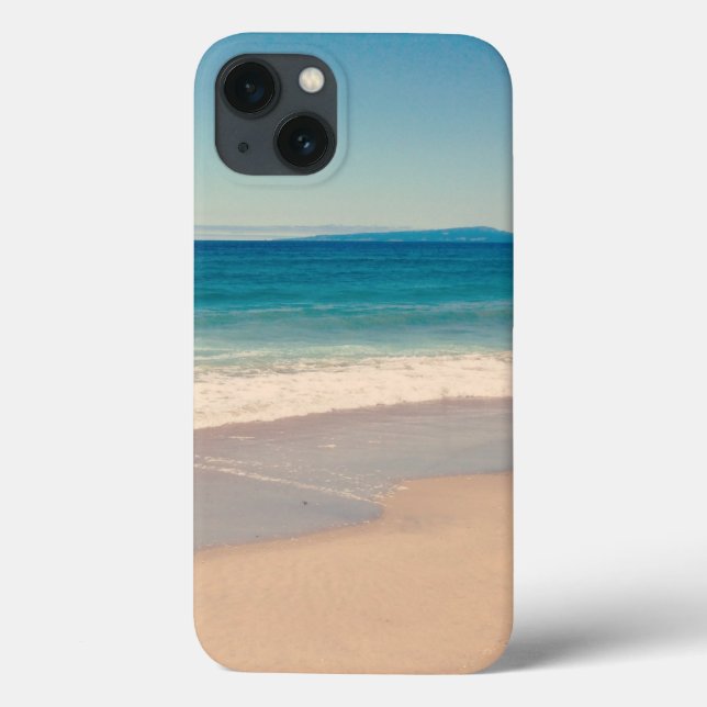 Aqua Beach Scene Case-Mate iPhone Case (Back)