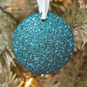 Aqua bleu brillant brille de parties scintillant