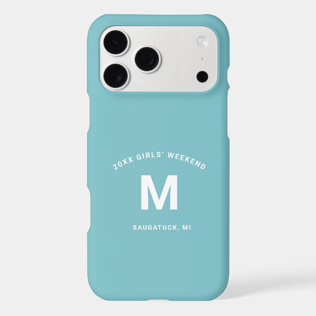 Aqua Blue Girls Personalized Name (Back)
