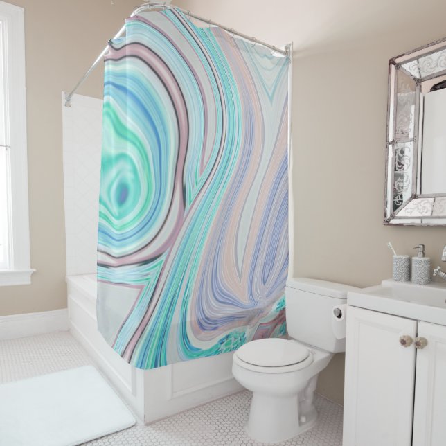 aqua blue mint green lilac purple pastel rainbow (In Situ)