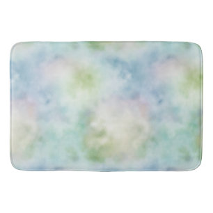 Aqua Blue Mint Mermaid              Bath Mat