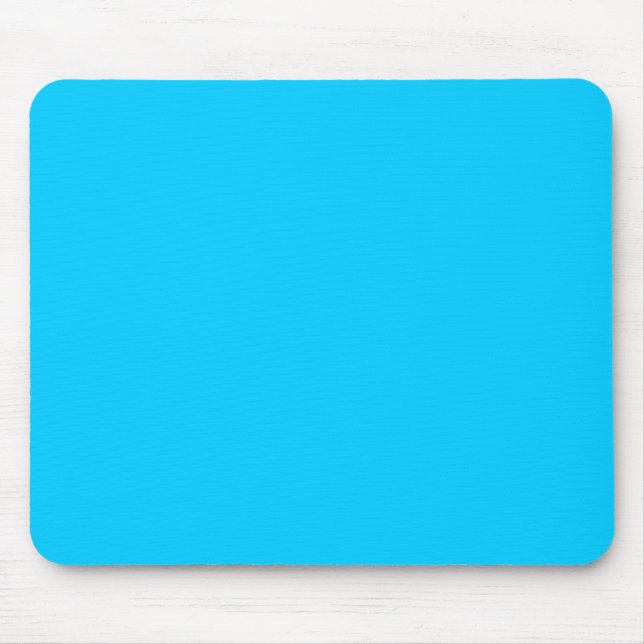 Aqua Blue Mouse Pad (Front)