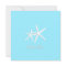 Aqua Blue Starfish Beach Wedding Invitations