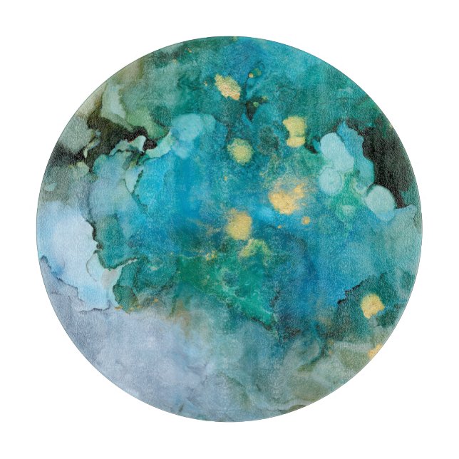 Aqua Brume I Cutting Board (Front)